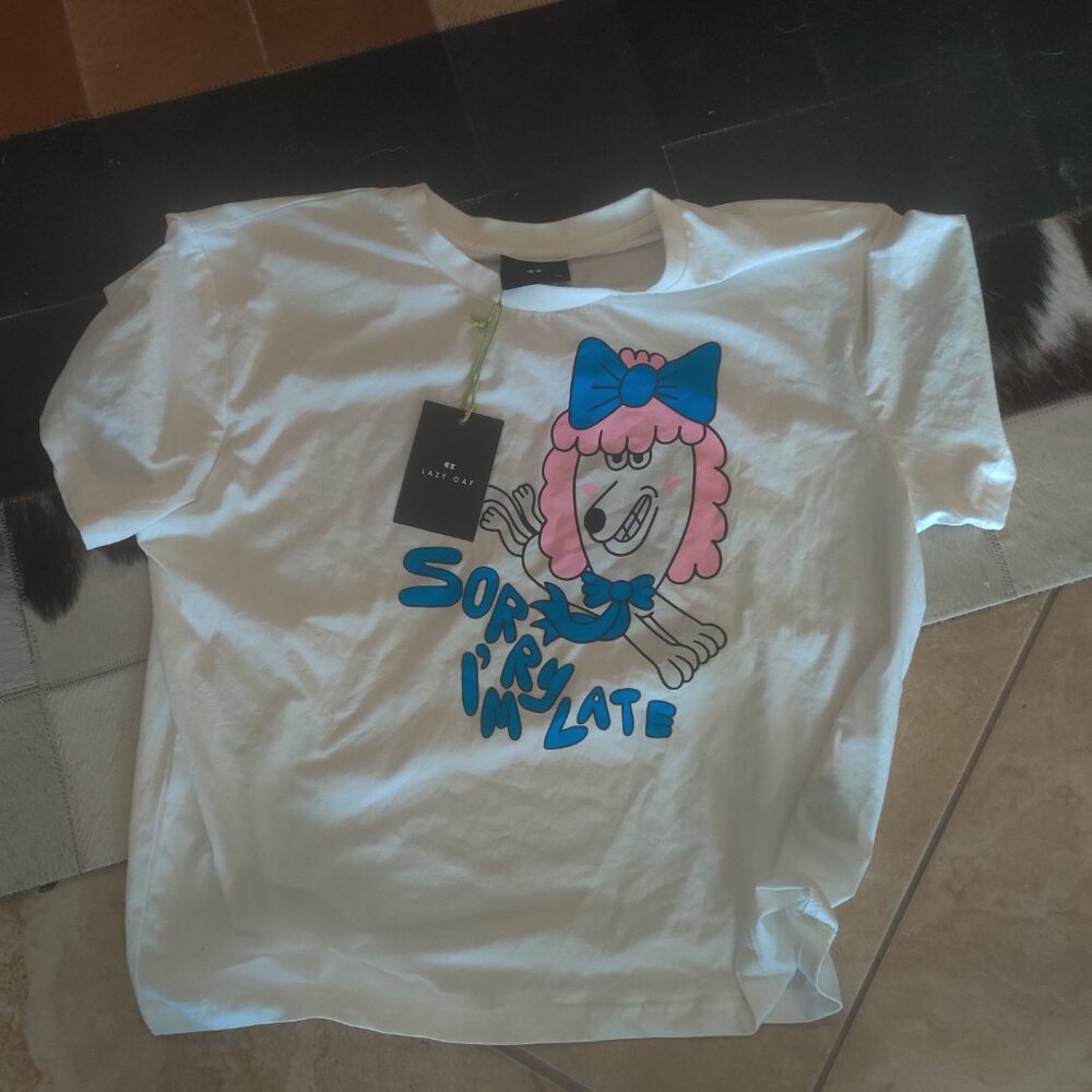 Lazy Oaf Tee size XXL New